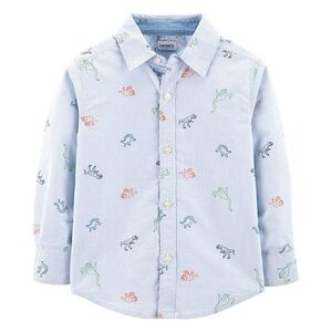 Carter’s Button-Down Dinosaur Shirt